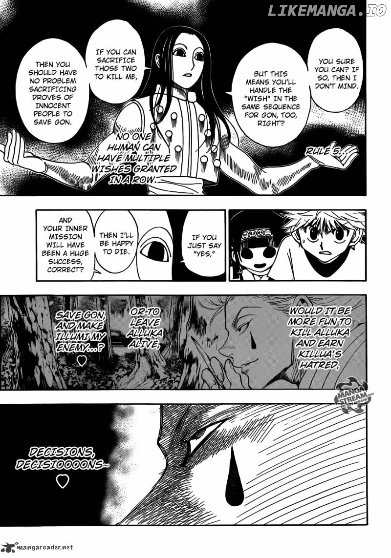Hunter x Hunter, Chapter 330 image 08